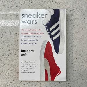 Sneaker Wars Adidas & Puma Founding Brothers Feud - A Novel Book By Barbara Smit